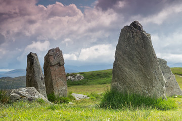 Standing stones Outer Hebrides