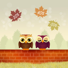 illustration of seasonal sales