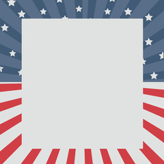 Obraz premium wall background american icon, vector illustration image