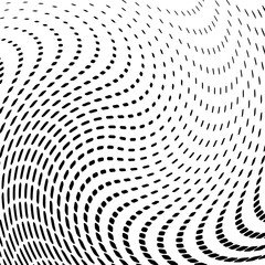 abstract halftone dashed lines