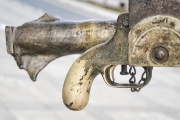 Trigger Of An Anti Air Gun From World War One Era