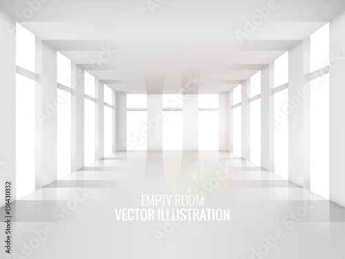 "Vector white room." Stock image and royalty-free vector files on