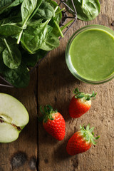 fresh green smoothie