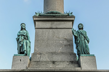 Säule vor dem Stuttgarter Schloss