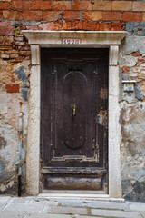Beautiful Antique Door in Tuscany, Italy