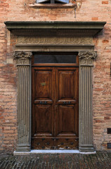 Old italian antique Door 