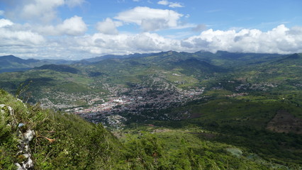 Overview of Matagalpa village from Apante hill