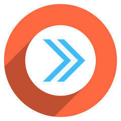 Arrow Sign Circle Icon