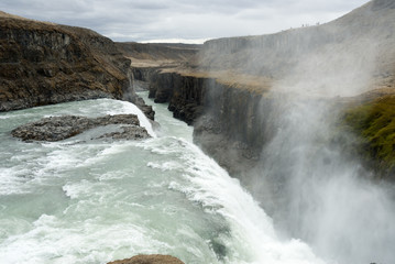 Gullfoss - Wasserfall auf Island
