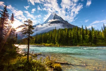 Foto op Canvas Mount Robson © Lukas Uher