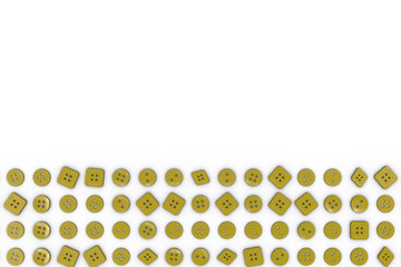 Colorful background made from sewing buttons