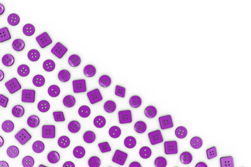 Colorful background made from sewing buttons