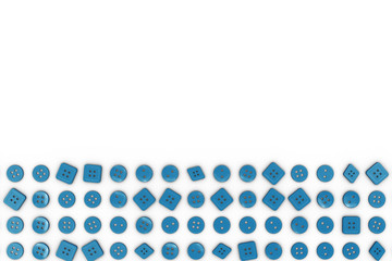 Colorful background made from sewing buttons