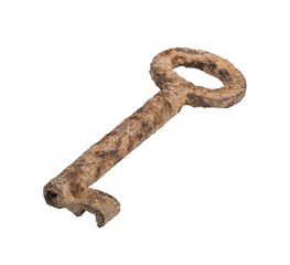 Obraz premium Small rusty key