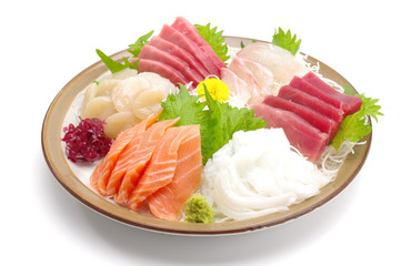 刺身の盛り合わせ