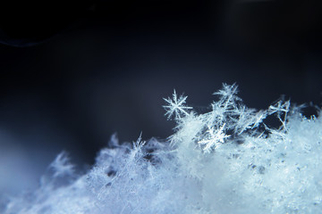 Snowflake, snow flake, nature winter background