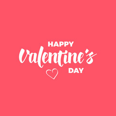 Happy Valentine's Day Lettering