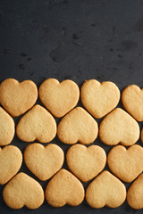 heart shape cookies