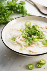 rice soup with chicken