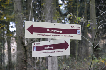 Wegweiser im 