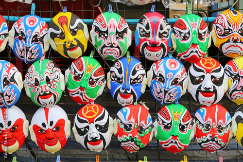 &quot;Close up Chinese mask decorations in Chinese New Year celebrations