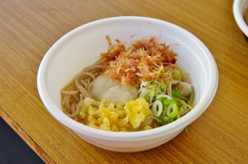 福井の名物のおろしそば