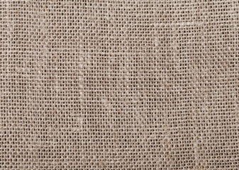 Hessian sackcloth woven texture pattern background in yellow beige cream brown color tone: Eco friendly raw organic flax cloth fabric textile backdrop: Bag rope thread detailed textured burlap canvas
