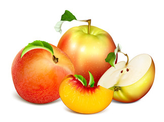 Ripe fresh fruits