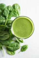 fresh green smoothie