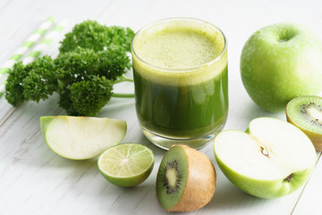 green vegetable juice