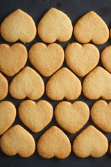 heart shape cookies