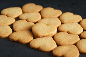 heart shape cookies