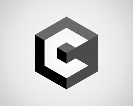 Letter C Cube