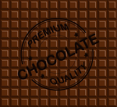 Vector chocolite background