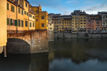 Obraz premium Ponte Vecchio, Florencia