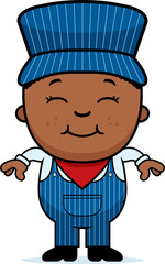 Boy Train Conductor