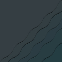 3d grey abstract  diagonal  layers background with soft realistic shadow effect. Volume layered background. Geometric design for banner, cover, invitation, brochure, flyer, template 