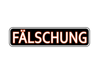 Fototapeta premium Fälschung