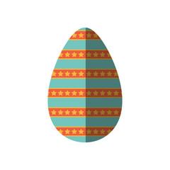 egg easter icon image, vector illustration design