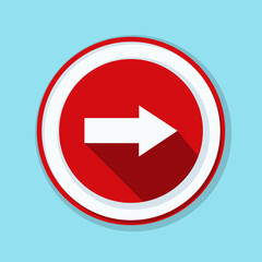 Right Arrow Sign illustration