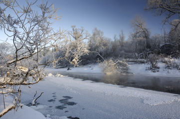 Winter river