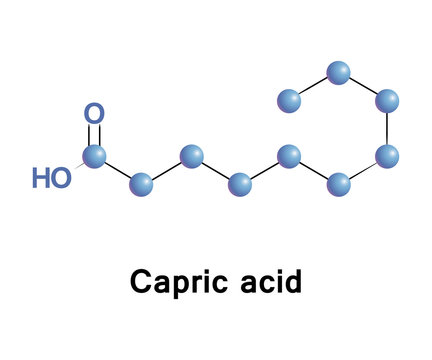 Hexanoic or caproic acid is the carboxylic acid derived from hexane with the general formula C5H11COOH. 