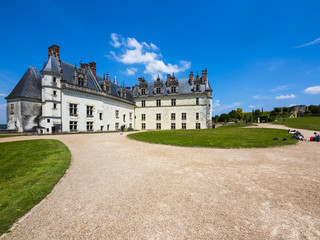 Frankreich,  Amboise sur Loire, Departement Indre-et-Loire,  Chateau Amboise, Chateau d'Amboise, Amboise Schloss
