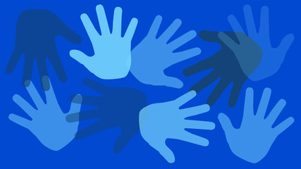 Fototapeta premium ghost hands