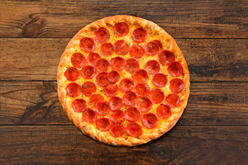 Pepperoni pizza