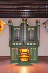 Deutschherrnkapelle Saarbrücken, älteste Kirche Saarbrückens, Johann-Christian-Bach-Orgel