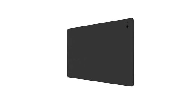 Tablet dreht sich