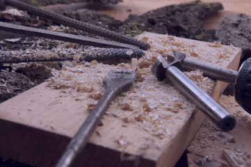 Herramientas de carpintero