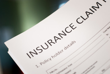 insurance claim form - 136468424