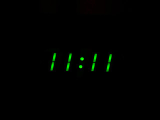 Digital clock display